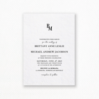 Black Tie / Letterpress