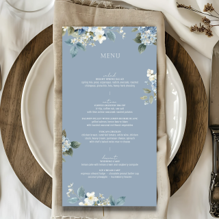 Hydrangea Garden / Menu